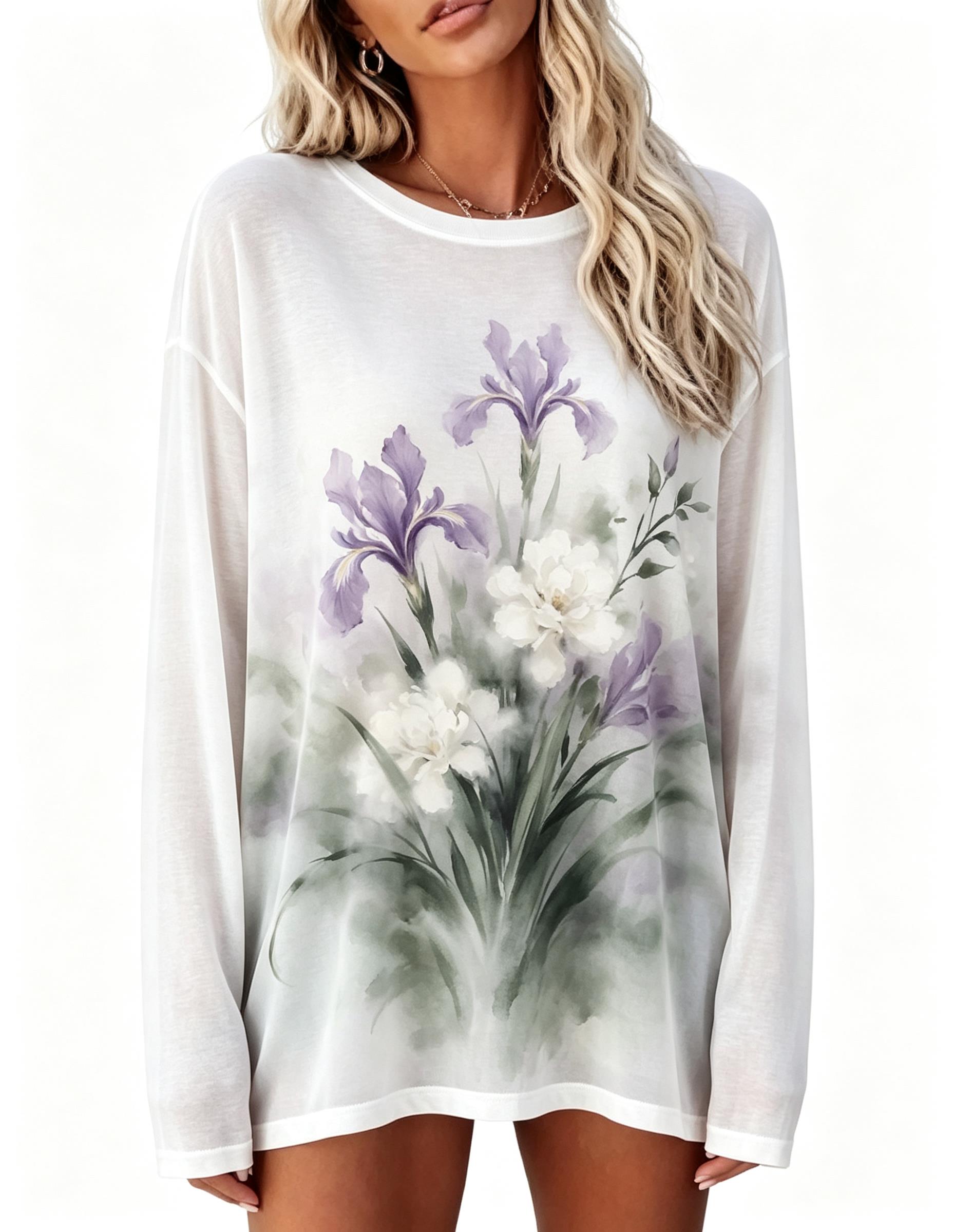 قميص نسائي بأكمام طويلة بتصميم - مراجعة Winter Clothing For Women وسعره