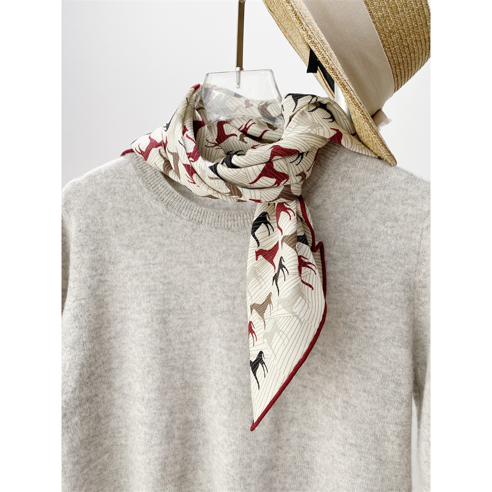 الحرير الصوف مزيج وشاح المرأة  - مراجعة Winter Clothing Hong Kong وسعره