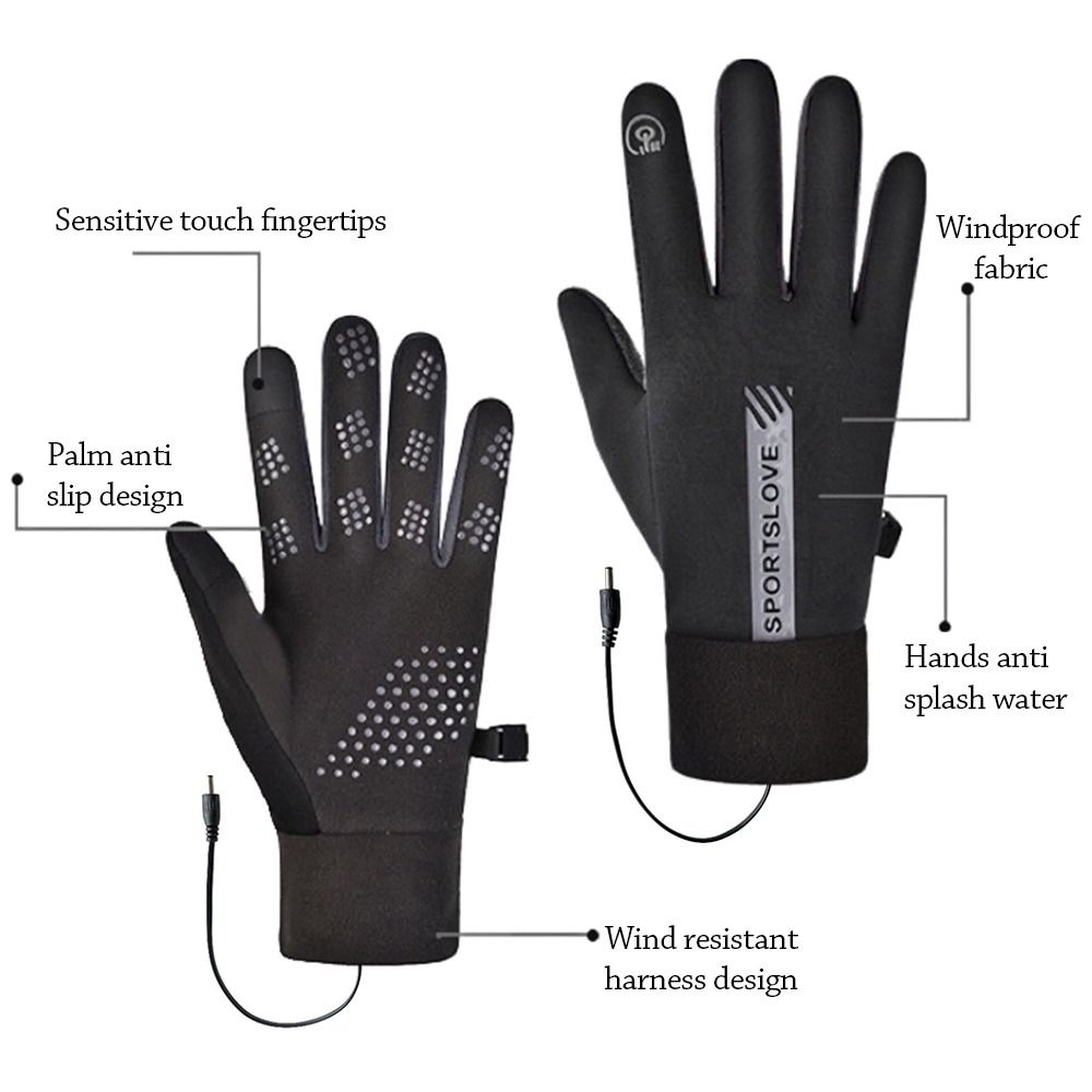 قفازات شتوية إبداعية مزودة بتد - مراجعة Heated Gloves Electric وسعره