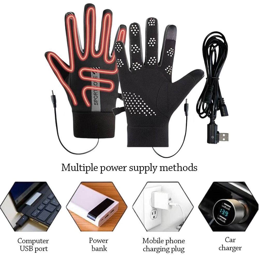 قفازات شتوية إبداعية مزودة بتد - مراجعة Heated Gloves Electric وسعره