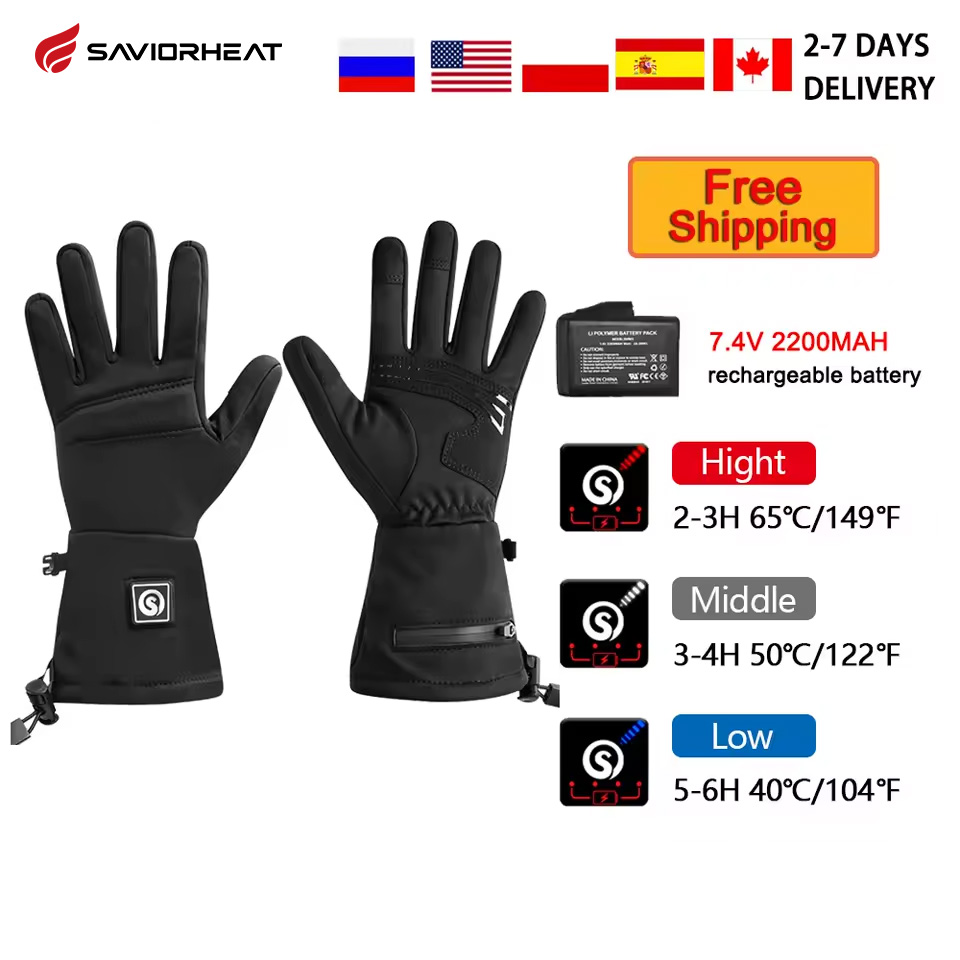 سنو دير S18 الشتاء قفازات ساخن - مراجعة Heated Gloves Electric وسعره