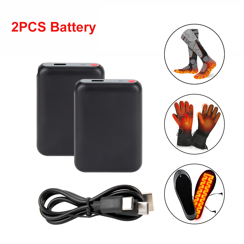 بطارية 5 فولت 6000 مللي أمبير  - مراجعة Heated Gloves Electric وسعره
