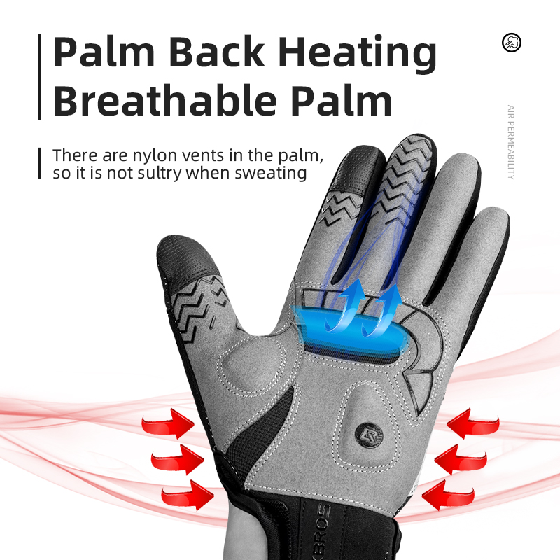 ROCKBROS قفاز الشتاء الساخن قف - مراجعة Heated Gloves Electric وسعره