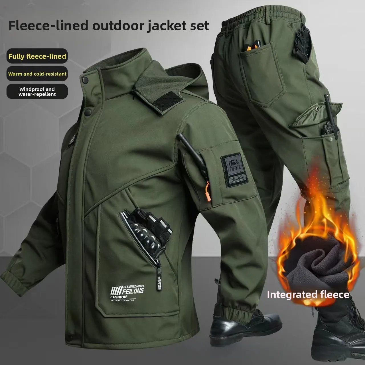 طقم ملابس خارجية للرجال مصنوع  - مراجعة Winter Clothing Pk وسعره