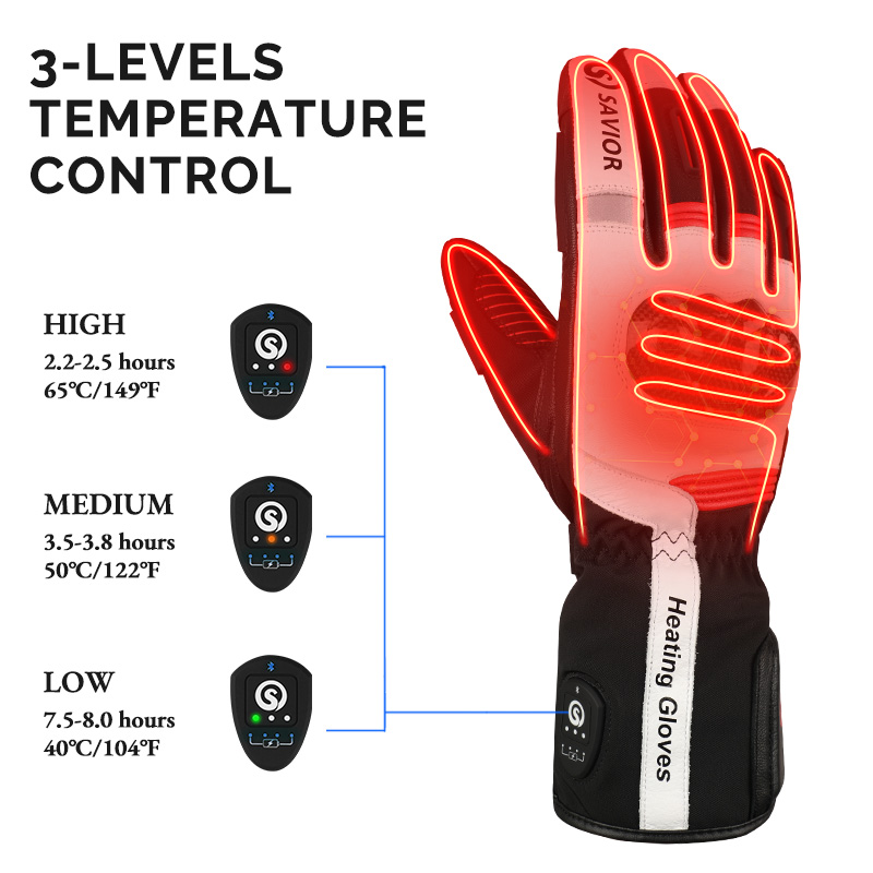 قفازات دراجات نارية شتوية تعمل - مراجعة Heated Gloves Electric وسعره